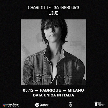 Charlotte Gainsbourg, 5/12 @fabrique Milano