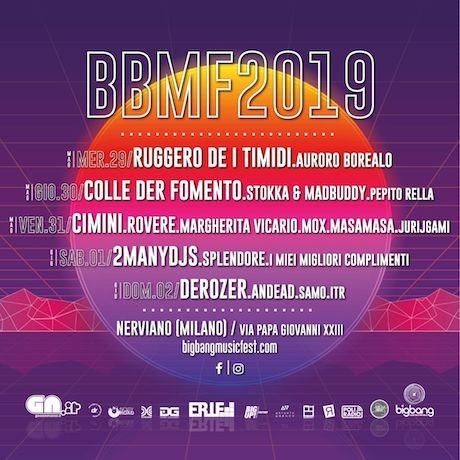 BIG BANG MUSIC FEST 2019