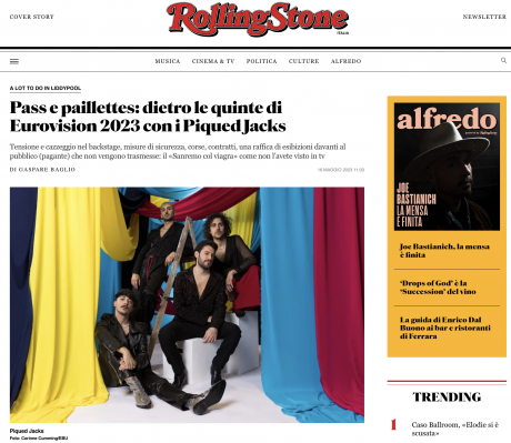Rolling Stone è volata a Liverpool insieme ai PIQUED JACKS