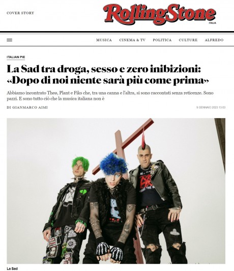 La Sad si racconta su Rolling Stone