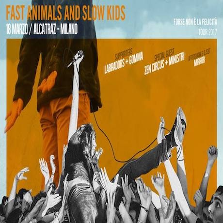 FAST ANIMALS and SLOW KIDS_18 Marzo all’Alcatraz