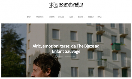 ENFANT SAUVAGE, il solo project di Guillaume Alric dei The Blaze, in anteprima su Soundwall con Force Field